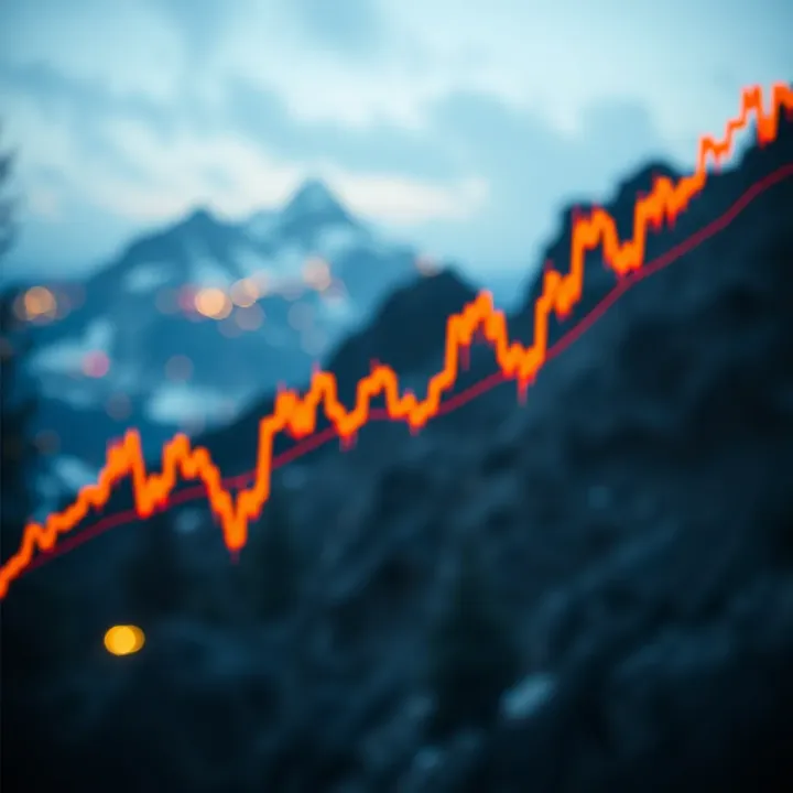 Bullish ascending triangle pattern illustrating potential upward market breakout